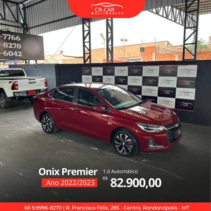 CHEVROLET ONIX 1.0 TURBO FLEX PLUS PREMIER AUTOMÁTICO